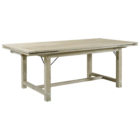 Winston Refectory Trestle Table with Two 18" Leaves